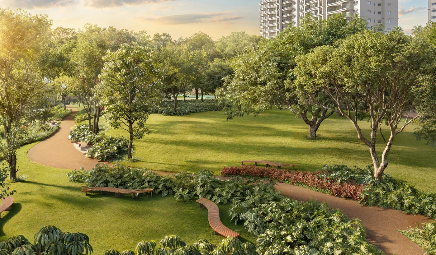 Praça pública — Jardim da Hípica Residences