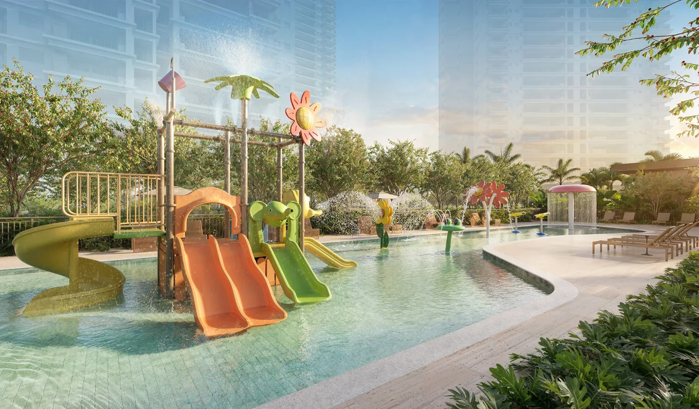 Piscina infantil — Jardim da Hípica Residences